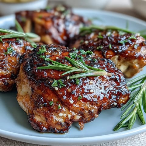 Honey Garlic Baked Chicken