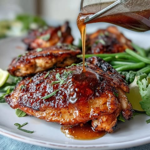 Honey Mustard Chicken Green Beans