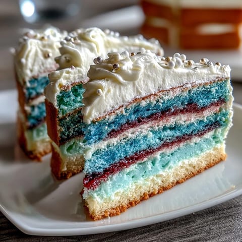 High School Graduation Ombre Layer Cake with smooth buttercream and decorative pearls