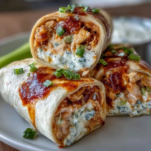 Spicy Buffalo chicken cream cheese filling wrapped in flour tortillas, sliced into colorful pinwheels for sharing.
