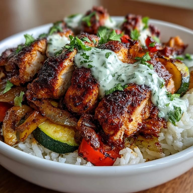 Tender blackened chicken bowl, a perfect gluten-free weeknight meal.