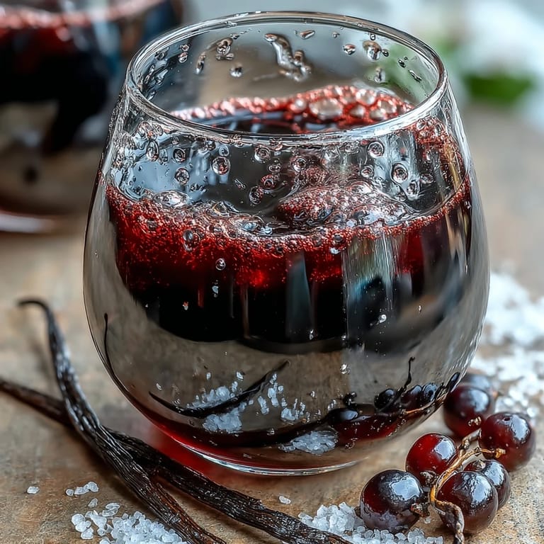 The homemade Jamaican rum infusion in a clear bottle, showing off its vibrant, sweet, and smooth texture.