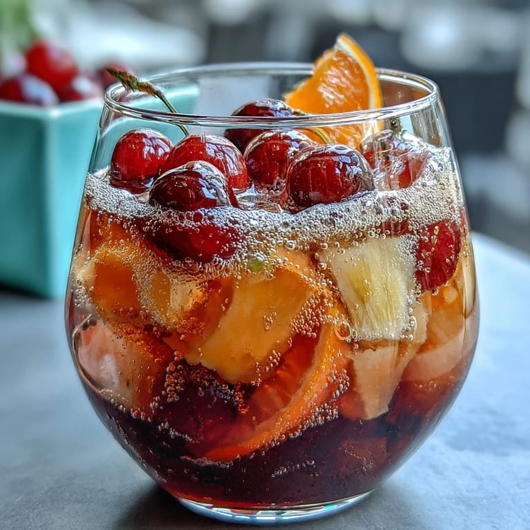 A festive sherbet and soda punch bowl, foamy and bright, ideal for serving at graduation parties or summer gatherings.